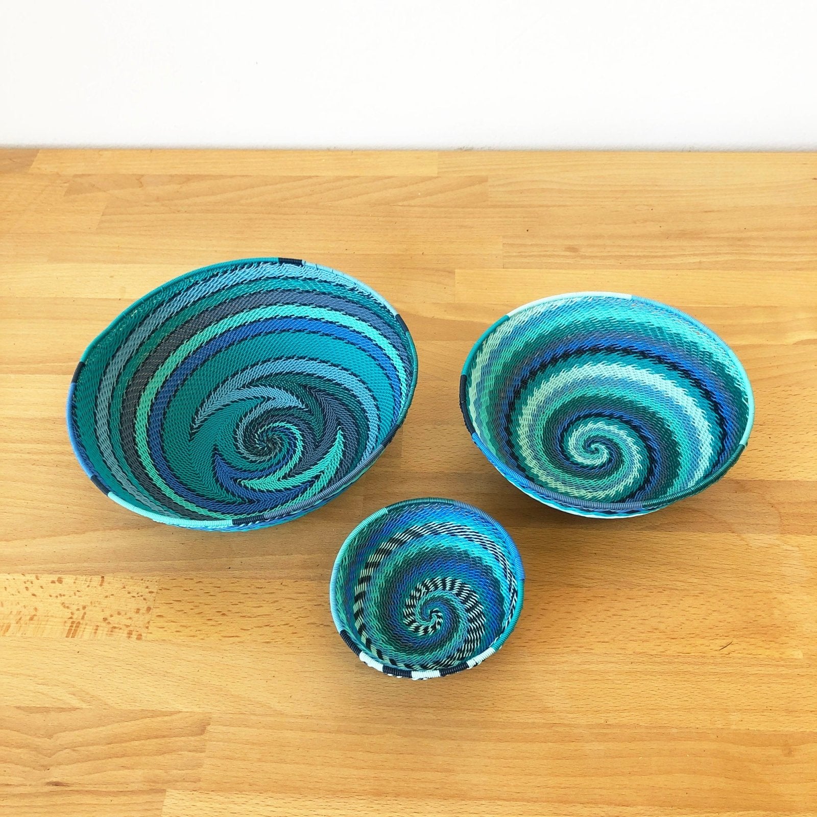 Wire Bowl: Ocean - Amsha