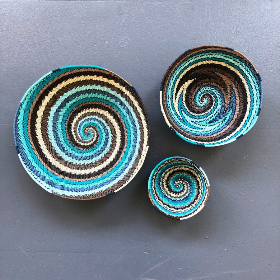 Wire Bowl: Rain