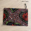 Woman Power Feminist Hand-Embroidered Pouch with Raised Fist - Amsha