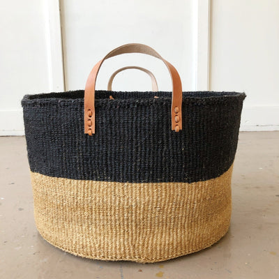 XL Floor Basket: Black - Amsha
