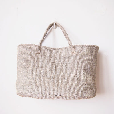 XL Sisal Tote: Cliffs - Amsha
