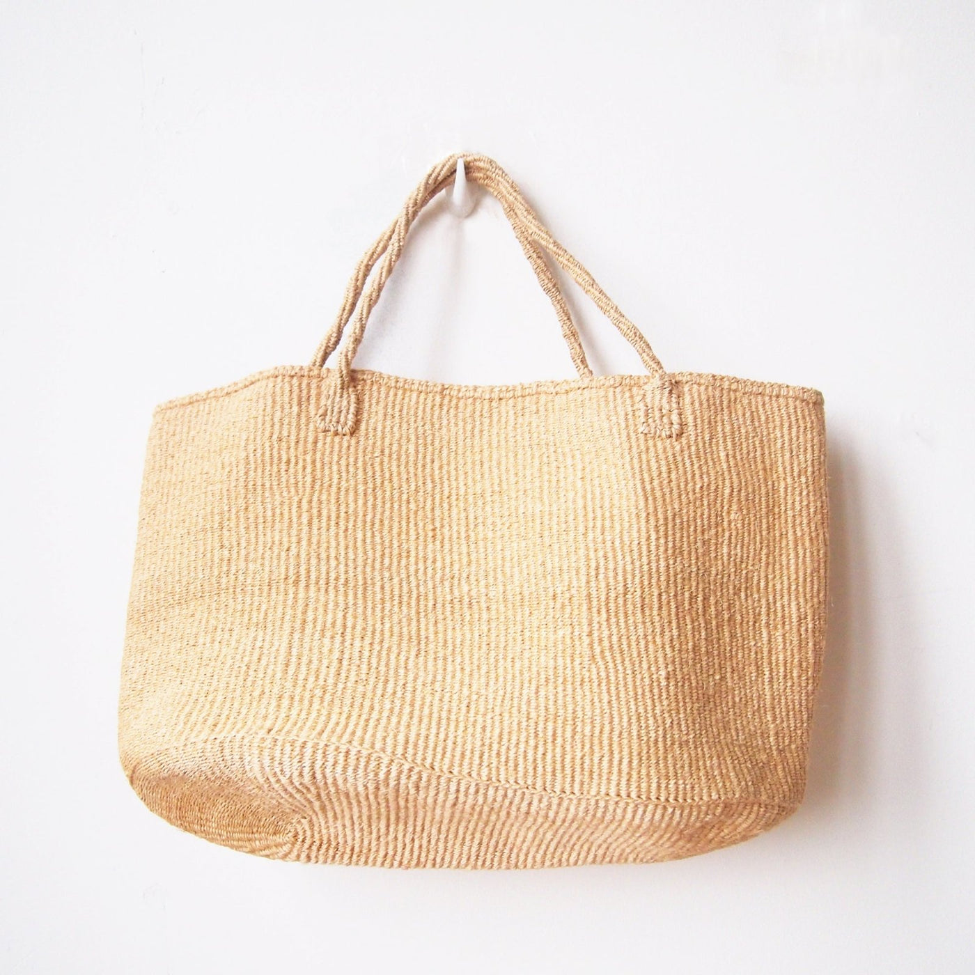 XL Sisal Tote: Oats