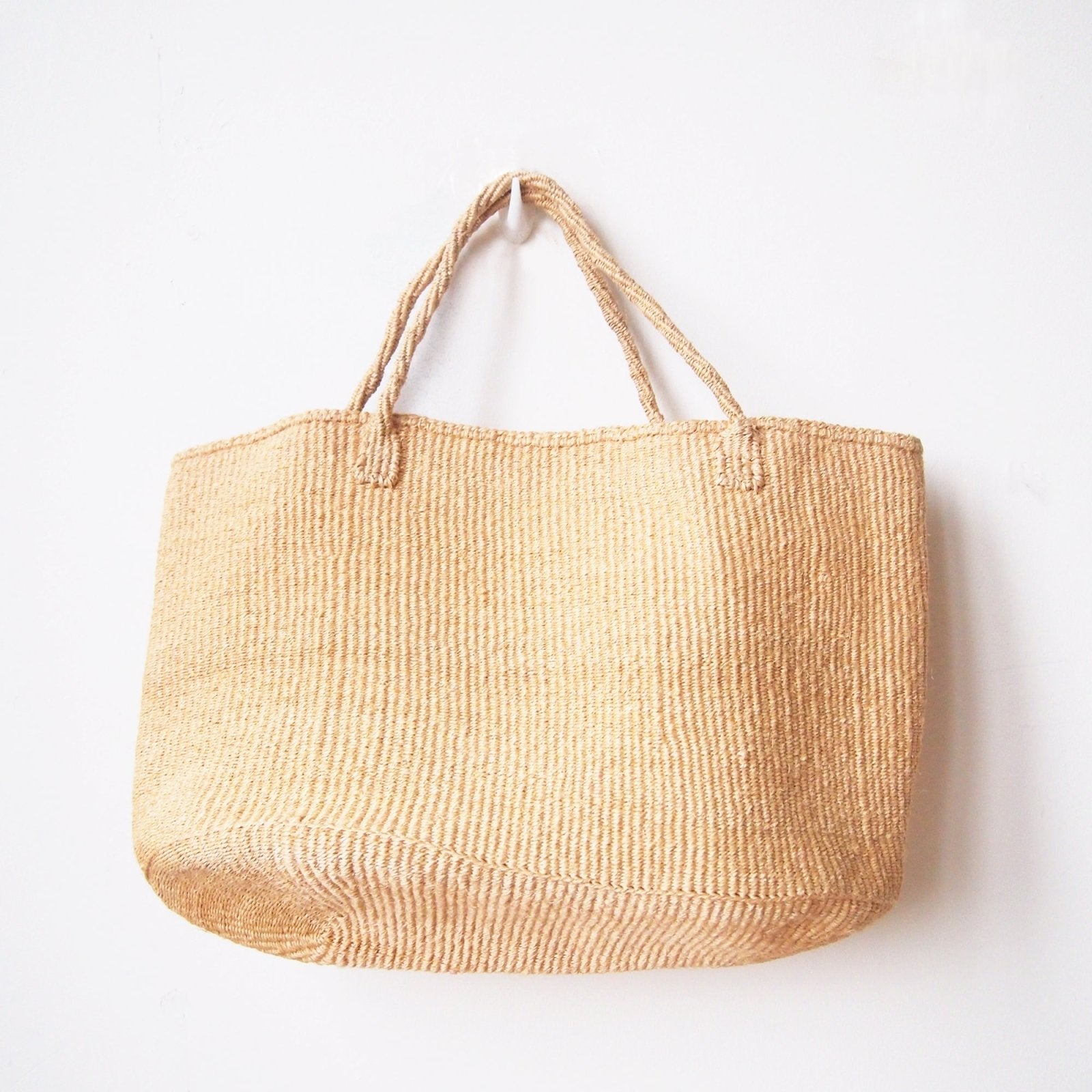 XL Sisal Tote: Oats - Amsha