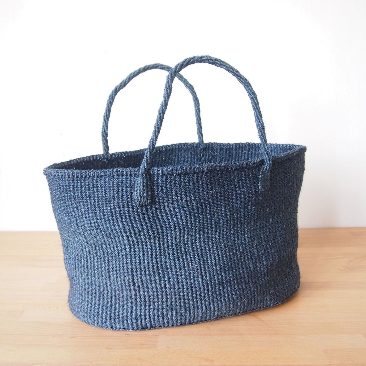 XL Sisal Tote: Ocean