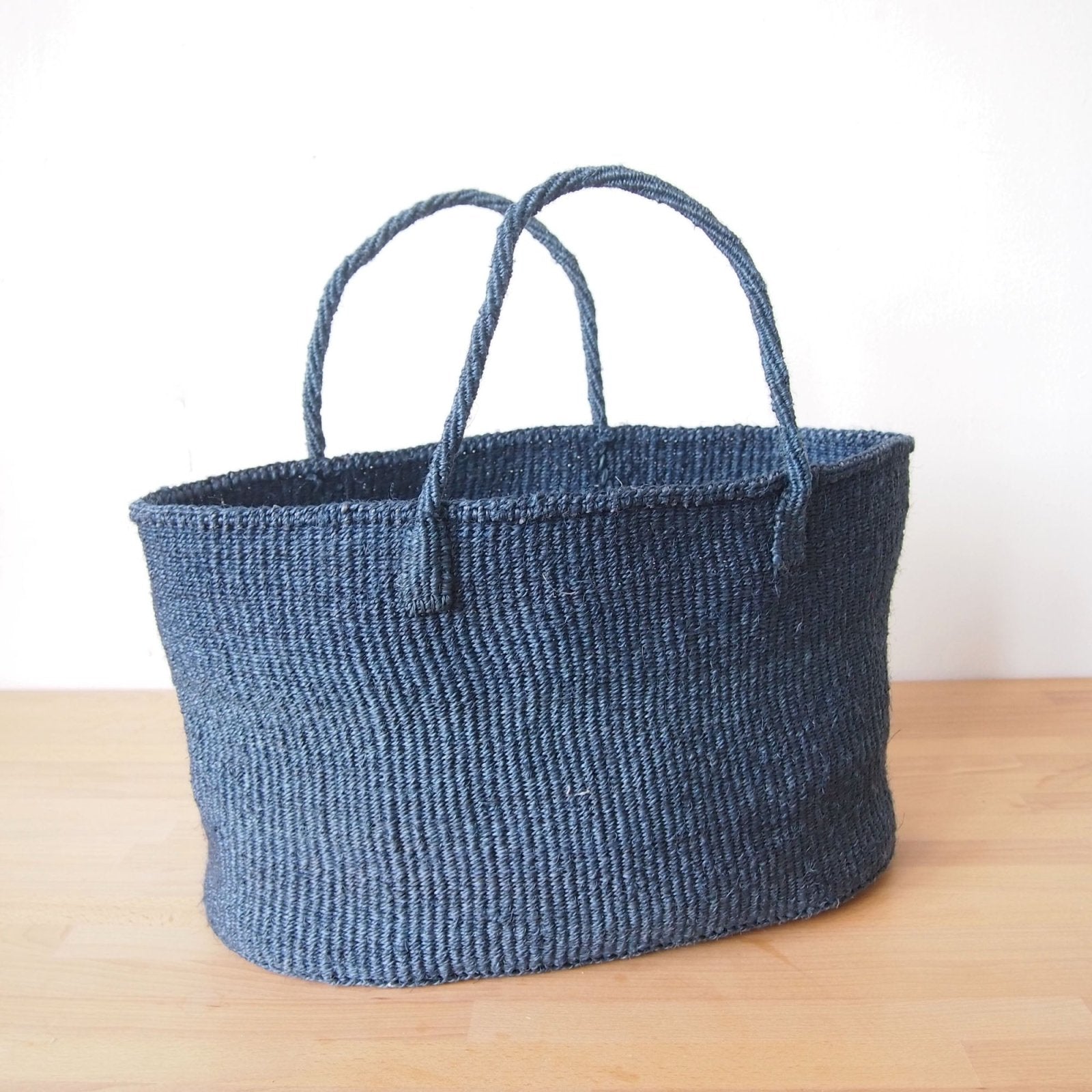 XL Sisal Tote: Ocean - Amsha